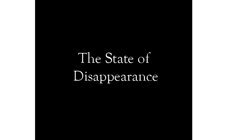 The State of Disappearance